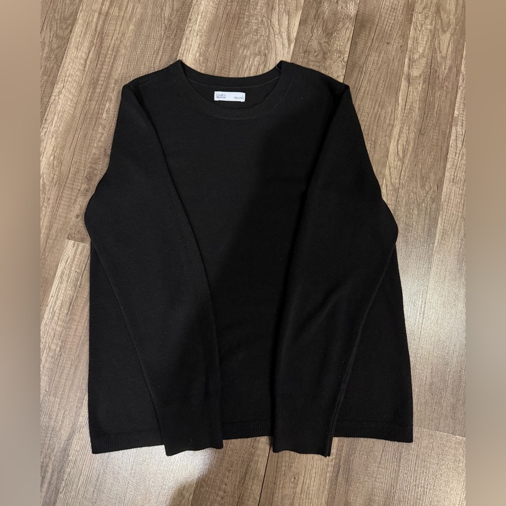 Croft & Barrow Black Crewneck Sweater